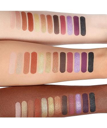 BEPHOLAN Eyeshadow Palette - 12 Colors Matte and Shimmer Nude Smokey Eye Makeup, Long Lasting & Waterproof - Buy Online on GoSupps.com