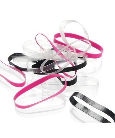BLAX Snag Free Hair Ties - 8 Pieces BLACK | No Damage Hair Accessories | Buy Online - Buy Online on GoSupps.com