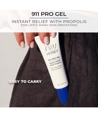 Hey Honey Skincare 911 Multipurpose Healing Ointment for Burns & Irritated Skin Instant Relief | Organic Propolis & Honey Extracts | Designed To Treat & Repair Compromised Skin 99% Natural | 1 Oz - Buy Online on GoSupps.com