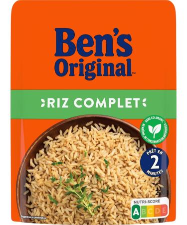 BEN'S ORIGINAL Wholemeal Rice 2 Min (6 x 220 g) - Buy Online on GoSupps.com
