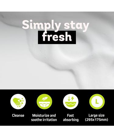 ZUMBA Body Wipes - Post Workout Body Wipes - Ideal Gym Body Wipes for a Refreshed Feeling - Plant-based fibre Body Wipes for Women & Men - Body Wash Wipes for Adults Bathing No Rinse - Buy Online on GoSupps.com