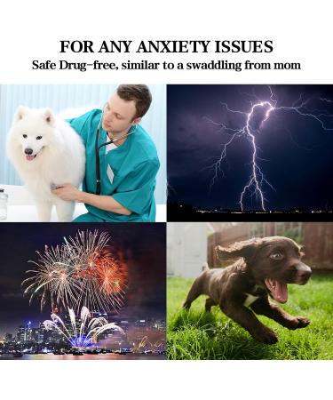 Dog Anxiety Relief Coat - Lightweight & Soft Vest for Anxious Pets - Calming Comfort - X-Large Grey - Buy Online on GoSupps.com