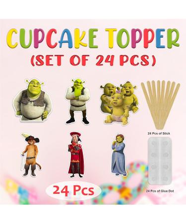 Seyal Shrk cupcake topper Seyal Shrk Cupcake Topper - Buy Online on GoSupps.com