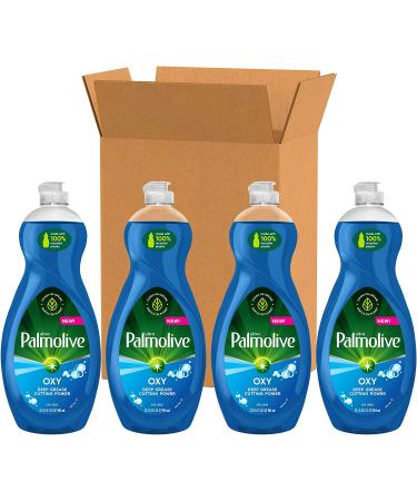 Palmolive Ultra Oxy Power Degreaser Dish Soap 32.5 Fl Oz - Pack of 4 - Buy Online on GoSupps.com