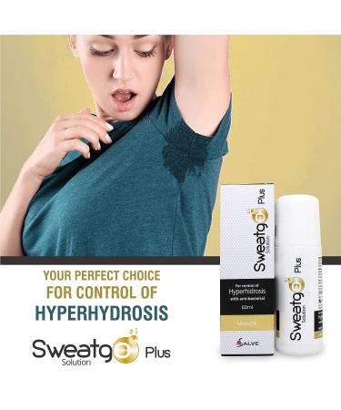 Sweat Go Rollon Antiperspirant for Excessive Sweating | Clinical Strength for Palms, Armpits, Feet | Unisex | Hyperhidrosis Relief - Buy Online on GoSupps.com