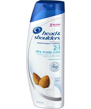 Head & Shoulders Dry Scalp Care With Almond Oil 2-In-1 Dandruff Shampoo & Conditioner 14.2 Fluid Ounce (Pack Of 2) - Buy Online on GoSupps.com