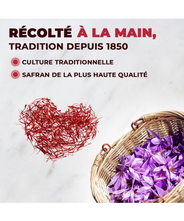 Selected ground saffron - Natural spice for paellas - Spanish saffron without artificial colors - Pure saffron in capsules - - Buy Online on GoSupps.com