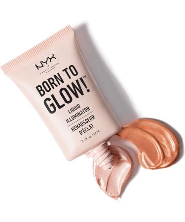 NYX Born to Glow Liquid Illuminator - Sun Beam 01 - 18ml - Vegan Formula - Buy Online on GoSupps.com