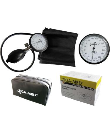 Professional Blood Pressure Monitor Upper Arm TIGA-Pro 1 & Stethoscope Flat Head Red TIGA-MED - Accurate Health Monitoring - Buy Online on GoSupps.com