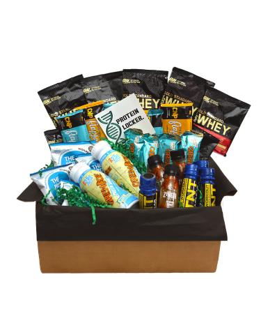 Ultra Protein Bundle: High-Protein Snacks Box - Perfect Hampers for Gym - Goers and Fitness Enthusiasts - Includes Protein Bars Shakes and Handpicked Snack Selection