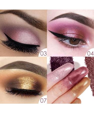 FOCALLURE 3 Pcs Mineral Glitter Eyeshadow Set - Long Lasting & Waterproof Formula for High-impact Eye Looks - Buy Online on GoSupps.com