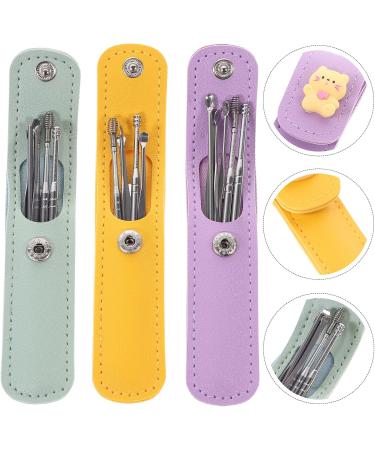 BELLIFFY 3 Sets Cartoon Earwax Removal Kit Household Ear Cleaning Tools with Skin-Friendly Smooth Surface Practical Ear Massage Supplies for Safe and Wax Cleaning - Buy Online on GoSupps.com