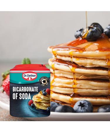 Bicarbonate of Soda | Suitable for all types of baking | For pancakes soda bread cookies and gingerbread by Dr. Oetker | Pack of 4 x 200g - Buy Online on GoSupps.com