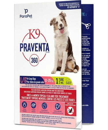 Parapet K9 Praventa 360 for Large Dogs 1 Tube - Buy Online on GoSupps.com