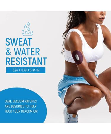 Dexcom G6 Purple Adhesive Patch - Water Resistant & Strong Adhesive - Buy Online on GoSupps.com
