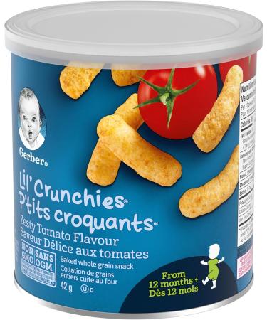 GERBER LIL CRUNCHIES Zesty Tomato Toddler Snacks - Buy Online on GoSupps.com