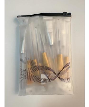 20 Soft Face Mask Brushes with Clear Plastic Handle - Ideal for Face & Eye Masks - Perfect for Mud Masks - Buy Online on GoSupps.com