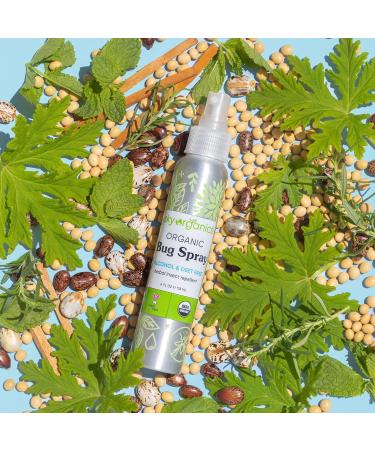 Sky Organics Organic Bug Spray - 4 fl oz (Natural Insect Repellent) - Buy Online on GoSupps.com