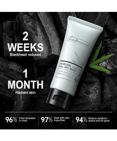 Buy Blackhead Remover Mask | Charcoal Peel Off Facial Mask for Deep Cleansing & Pore Care - All Skin Types - Buy Online on GoSupps.com