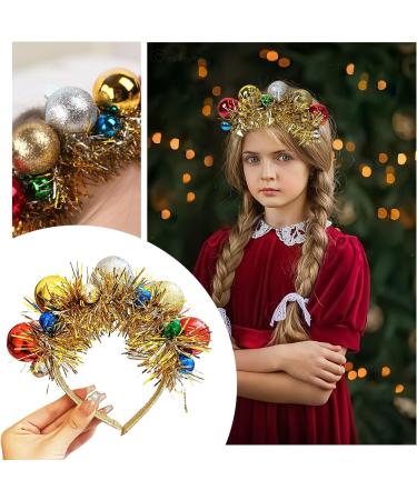 XNHIU Christmas Headband Colorful Christmas Balls Headbands Christmas Party Holiday Headbands Christmas Party Dress Up Accessories for Women Girls - Buy Online on GoSupps.com