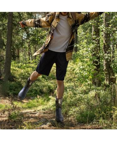 DRYCODE Rubber Boots for Men  4.5mm Neoprene Mid Calf Rain Boots  Durable Waterproof Hunting Boots(Black & Brown & Camo  Size 6-14) 6 Camo Reed Grass - Buy Online on GoSupps.com