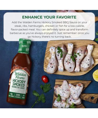 Walden Farms Barbecue Sauce Hickory Smoked 355 ml - Buy Online on GoSupps.com