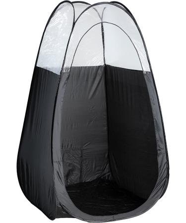Portable Black Spray Tanning Tent Pop Up Booth with Carry Bag - Buy Online on GoSupps.com