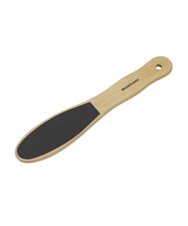 Manicare Smoothing Wooden Foot File Double Sided To Exfoliate And Remove Dry Dead Skin Eliminates Corns And Calluses Pedicure Tool For Super Soft Feet Natural Foot Scraper With Wood Handle - Buy Online on GoSupps.com