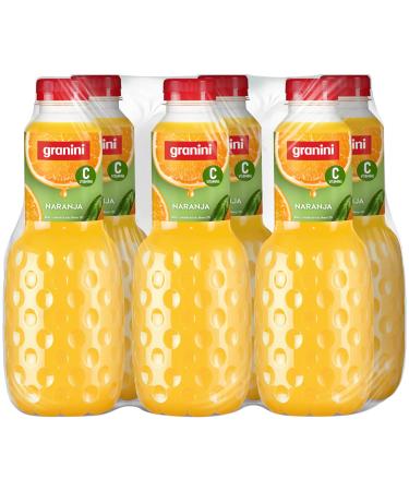 Granini Granini - Orange Nectar made from orange juice 6 x 1L Classic Pack