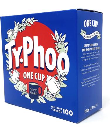 6 TY-PHOO ONE Cup 100 Tea Bags - Buy Online on GoSupps.com