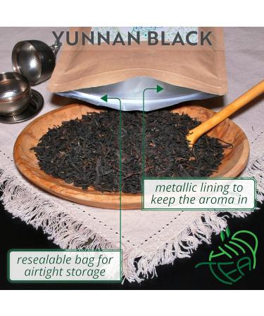 Yunnan Black Premium Loose Leaf Tea - 100g - Buy Online on GoSupps.com