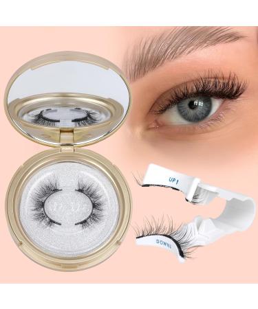 Magnetic Eyelashes Cat Eye Wispy Lashes Magnetic False Eyelashes with Applicator No Glue Needed Natural Strip Lashes Durable 1 Pair Magnetic Lashes - Buy Online on GoSupps.com