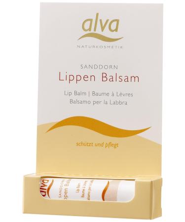 Alva Sanddorn Lip Balm 4g - Natural Hydrating Lip Care | International Shipping Available - Buy Online on GoSupps.com