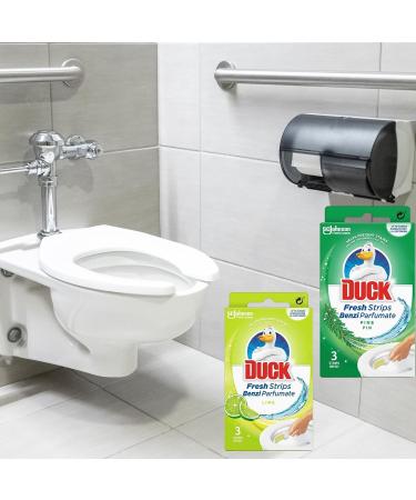 Toilet Cleaning Bundle with Toilet Duck Fresh Brush Refills (2 packs of 12 pads) Duck Toilet Strips (3 Pine and 3 Lime) 2 x 60ml Lu-Mist Poo Spray For Toilet and Glameno Interesting Facts Card - Buy Online on GoSupps.com