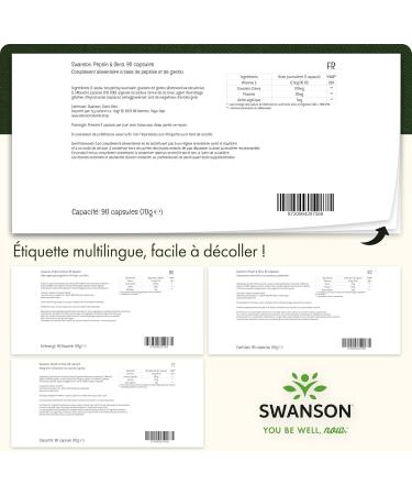 Swanson Pepsina & Okra Digestion Support 90 Capsule Senza Glutine Senza Soia Senza GMO - Buy Online on GoSupps.com