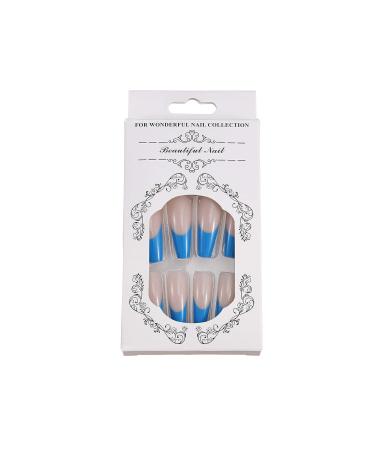 Brishow Artificial Ballerina Nails - Long Press On Acrylic Nails 24pcs for Women & Girls - Shop Now! - Buy Online on GoSupps.com