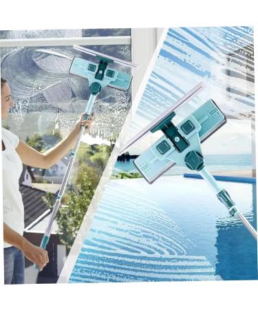Window Cleaning Equipment Outside Window Cleaner U-Shaped Telescopic Double Sided Squeegee for Window Cleaning 2-in-1 Window Cleaning Kit for High Floor Window Mirrors Doors - Buy Online on GoSupps.com