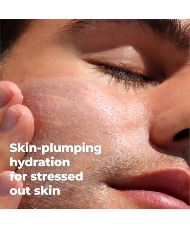 Miami Beach Bum Hydrating Face Rescue Cream | Hyaluronic Acid Squalane Vitamins A & C | Non-Greasy Fragrance-Free Ideal for Sensitive & Acne-Prone Skin - Buy Online on GoSupps.com