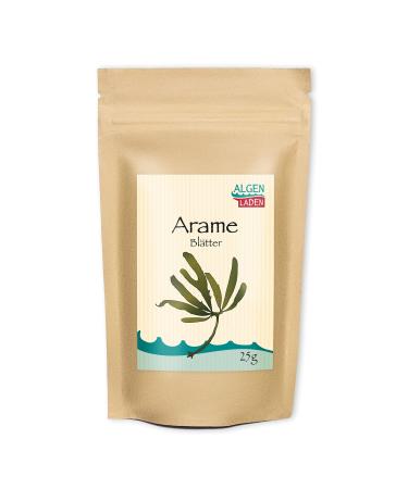ALGENLADEN Arame leaves - 25g | Seaweed from Japan | Raw food | Vegan | Low-carb | Asian cooking 25 g