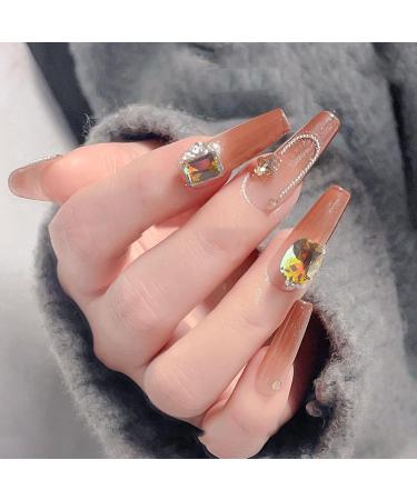 Resin Accessories 5pcs/bag Rhinestones Beautiful Decoration - Buy Online on GoSupps.com