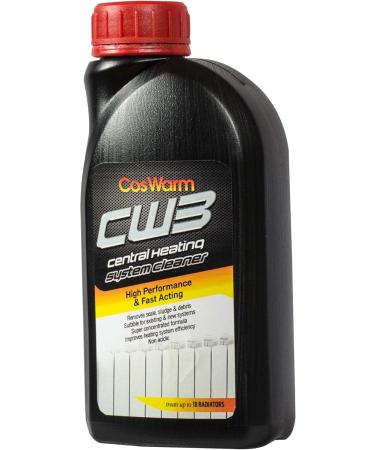 CW3 Central Heating System Cleaner | Cleans & Descale Up to 18 Radiators | Boiler & Pipe Cleaning Solution | Removes Rust Debris & Sludge for Underfloor Heating - Buy Online on GoSupps.com