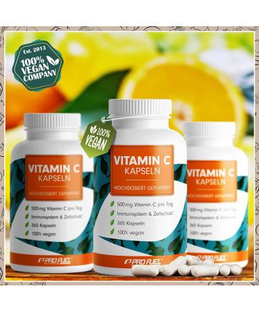 High-Dose Vitamin C Capsules - 730 Vegan 500mg Calcium Ascorbate - Lab-Tested Additive-Free Optimal Quality - Buy Online on GoSupps.com