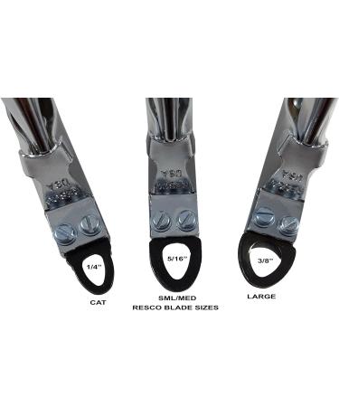 Resco Original Deluxe Dog Cat and Pet Nail/Claw Clippers. Best USA-Made Trimmer More Colors & Sizes S/M Chrome - Buy Online on GoSupps.com