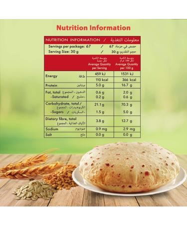 AASHIRVAAD Whole Wheat Flour with Multigrain & Fenugreek 2kg - Low Glycemic, Low Sugar, Rich Flavor - Ideal for Roti, Paratha, and Pastries - Buy Online on GoSupps.com