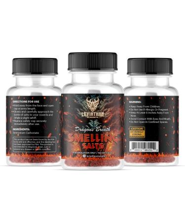 Dragons Breath Smelling Salts Ammonia Inhalants for Athletes - Buy Online on GoSupps.com