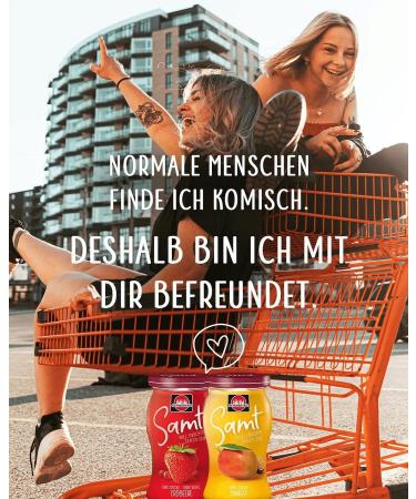 Buy Schwartau Samt Strawberry Fruit Spread (270g) - Seedless & Smooth Jam for International Shipping - Buy Online on GoSupps.com