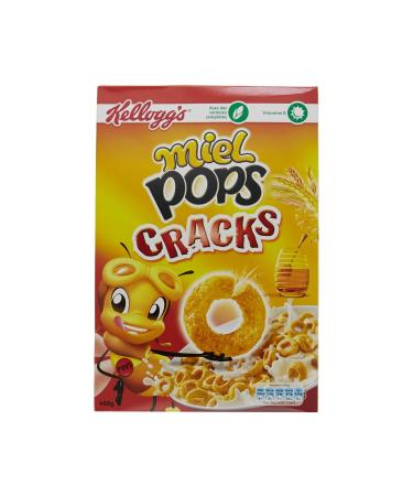 Kellogg's Honey Pops Cracks Cereal 400g - Pack of 3