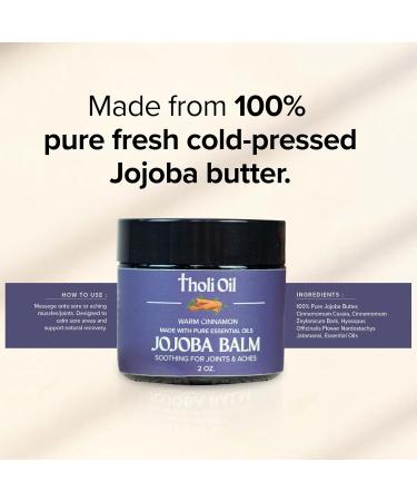 Plantar Fasciitis Relief Balm Jojoba Cream with Cinnamon Cassia Spikenard & Hyssop Soothes Heels Supports Joints & Skin Repair (2oz) 2 Ounce (Pack of 1) - Buy Online on GoSupps.com