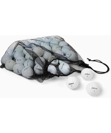 Clean Green Golf Balls | Recycled Titleist NXT & NXT Tour S Mix Golfballs - 12 Pack with Mesh Bag - Buy Online on GoSupps.com