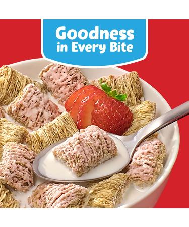 Kellogg's Frosted Mini Wheats Strawberry Cereal 14.3oz - Fiber Breakfast Snack for Kids - Buy Online on GoSupps.com